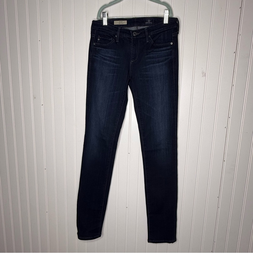 Y2K AG Adriano Goldschmied The Stilt Cigarette Leg Jeans Size 25R